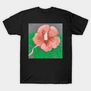 Hawaiian Sunset Hibiscus Flower T-Shirt